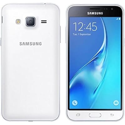 Gerenoveerde Samsung Galaxy J3 (2016) J320F J320G 2GB RAM 16GB ROM Ouad Core Dual Sim 5,0 inch mobiele telefoon Simple Set wit