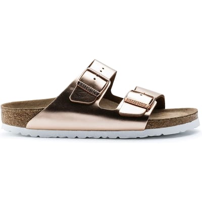 Natuurlijke lederen sandalen voor vrouwen Birkenstock Arizona