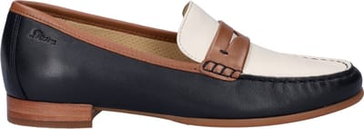 Sioux Rosikena dames loafer - Blauw multi - Maat 38