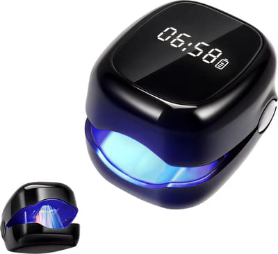 LED en Infrarood Nagelverzorging Apparaat – 905 nm Infrarood & 470 nm Blauw Licht – USB Oplaadbaar – Voor Hygiënische Nagelverzorging Thuis & Salon