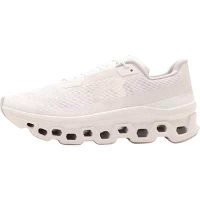 ON Running Cloudmonster Void - Dames Hardloopschoenen Cloud Schoenen White-White 3WF10491200 , Maat: EU 37 US 6