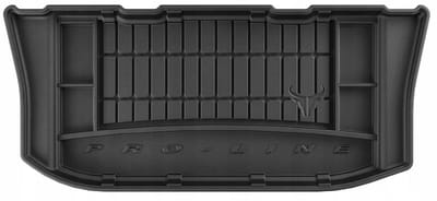 FROGUM ComfortLine – Kofferbakmat – Perfecte pasvorm – Hoge rand – Organizerfunctie (SKODA Citigo-e iV Hatchback 2019-2020)