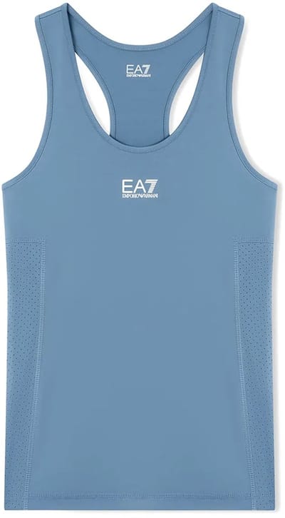 Ea7 Emporio Armani 7w000929_af14524 Mouwloos T-shirt Blauw M Vrouw