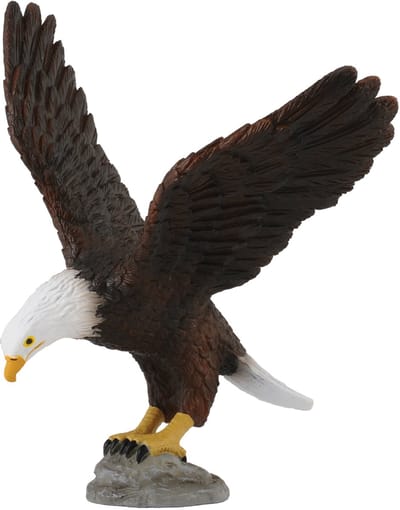 COLLECTA Figurine - Amerikaanse Witkop Arend - (M) - Wilde Dieren - Handgeschilderd - Miniatuur