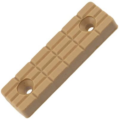 Set van 50 verstelbare schaatsen voor meubels 56 x 16 x 7 mm - Beuken kleur - Vloerbescherming voor tafels, kasten, commodes en meer