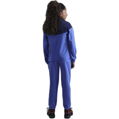 Nike Dri-Fit Full-Zip Trainingspak Kinderen-Blauw,Blauw-grijs