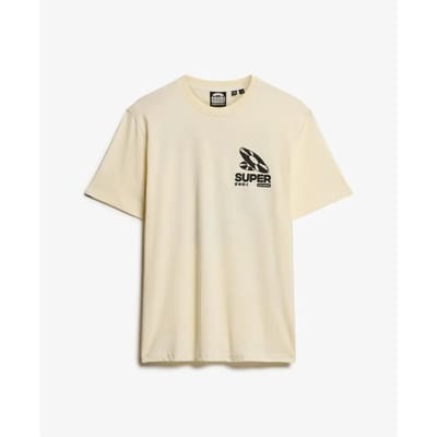 Superdry - Oversized Record Label T-shirt - Heren - T-shirts