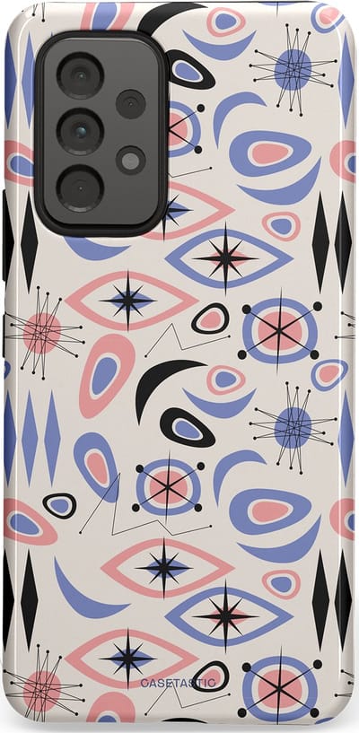 Casetastic Hoesje Geschikt voor Samsung A53 - Stijlvolle Beschermende Duo-layer Case - Tijdloze trillingen