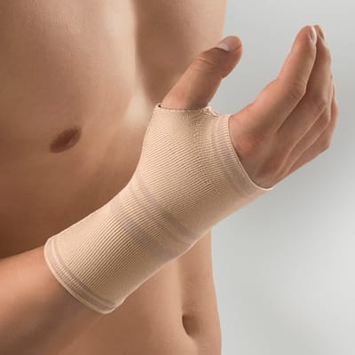 BORT ActiveColor Duim- en Handbrace – Duim Bandage – Hand Brace Links & Rechts - Geschikt voor Artrose, Overbelasting & Distorsie, Maat: S - Kleur: Beige
