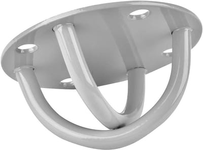 Plafondanker Yoga - Hangmat Beugel - Luchtyoga Thuis - Sterk Metaal - 2200 kg Draaglast - Zilver