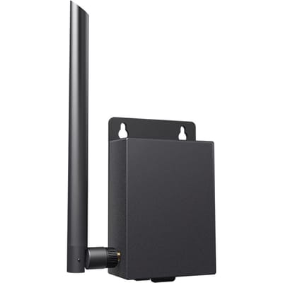 Buitenwaterdichte 4G-router met SIM-kaartsleuf 5Dbi-antenne Wandmontagerouter voor IPC Max 15 EU Version zwart