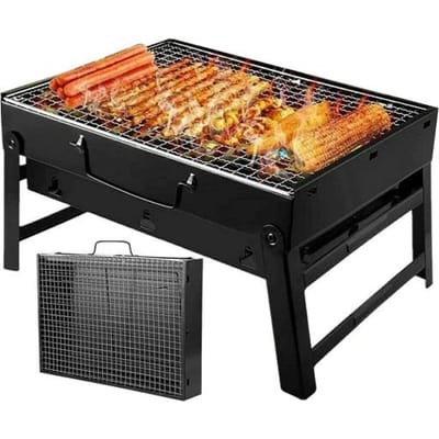 Draagbare Koolgrill - Opvouwbaar en Ideaal voor Buiten
