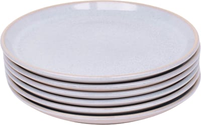 Kade 171 Sintra dinerborden 6 stuks 27 cm - Portugees stoneware lichtblauw