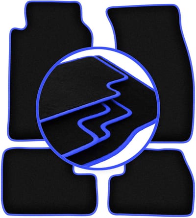 CARLUX-BLUE automatten voor: Nissan 200SX coupé (1988-2003)