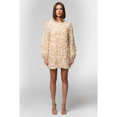 & Other Stories Eline Dress Party Beige Maat: XS | Mini Jurken Outlet | Dames | Beige