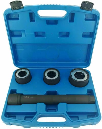 spoorstang montage en demontage sleutel set - 4 delig - spoorstangen - axiale stuurkogels doppen satra