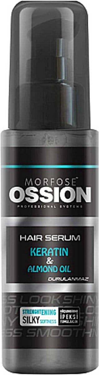 Morfose Hair Serum - 75 ml - Almond oil - Keratin - Silky Softness
