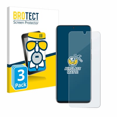 BROTECT - Screenprotector voor Samsung Galaxy S20 - Folie Beschermfolie Beschermglas matte 3 Stuks
