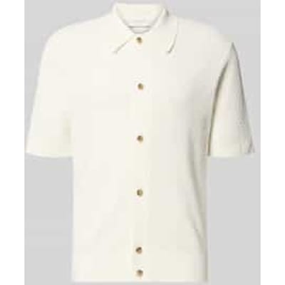 regular fit poloshirt met structuurpatroon model 'ARAAWEN'