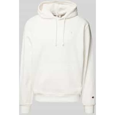 Hoodie met logopatch