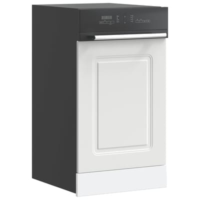 vidaXL - Vaatwaspaneel - Kalmar - 45x1,5x57 - cm - bewerkt - hout - wit