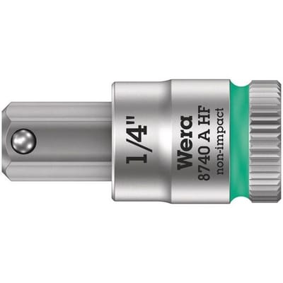 Wera 8740 A 05003388001 Inbus Dopsleutelinzetstuk Houderfunctie 1/4 1/4 (6,3 mm)
