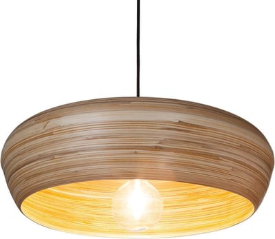 Handmade Design lamp hanglamp Bamboe Ufo woonkamer slaapkamer Ø 60 cm