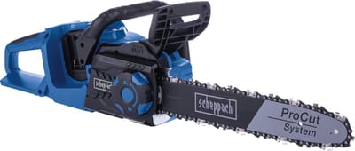 Scheppach Accu Kettingzaag BC-CS355Duo-X - 35,6cm/14" zaagblad - 15 m/s zaagsnelheid - zonder accu & lader (2x20V IXES platform)