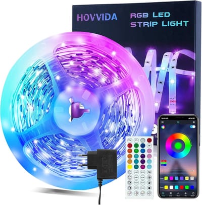 LED-strip 10M RGB 5050 - Flexibele Verlichting met APP en Afstandsbediening voor Thuis en Feest