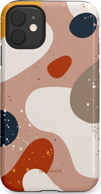 Casetastic Hoesje Geschikt voor Apple iPhone 11 - Stijlvolle Beschermende Duo-layer Case - Terravibe