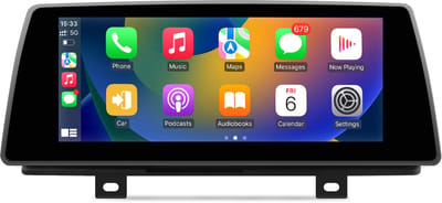 Junsun lINUX Autoradio Geschikt Voor BMW 1er F20 F21 / 2er F23 EVO Système 2017-2018 Accessoires, Draadloze CarPlay & Andriod Auto, DAB+, GPS-navigatiesysteem, Bluetooth, Stuurwielbediening, WiFi, 10.25-inch Touchscreen, DSP, Quad-core processor