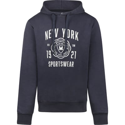 McGregor Ny Colourblock Hoody  Navy Size: S | Hoodies Outlet | Heren | Blauw