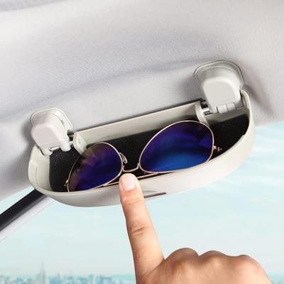 BIXUAN Brillenkoker compatibel met Toyota C-HR / RAV4 XA50/ Corolla Sports E210 Multifunctionele brillenorganizer auto brillen opbergdoos