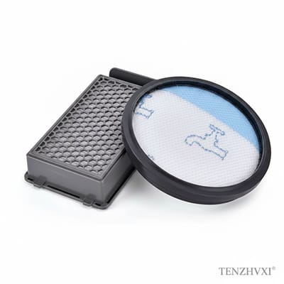 HEPA filter set geschikt voor rowenta - Stofzuiger filter - TENZHVXI®- Hoog rendement filtratie - Wasbaar design - Voor power cyclonic en compact power XXL modellen - 2 Stuks