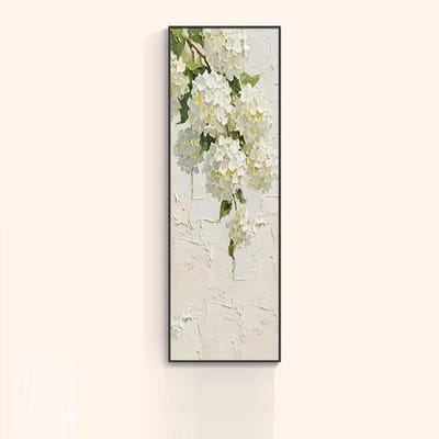 Groepenkast Afdekking - Meterkast Schildering - Hal Decoratie - Aluminium Frame - 30 cm - Style-h