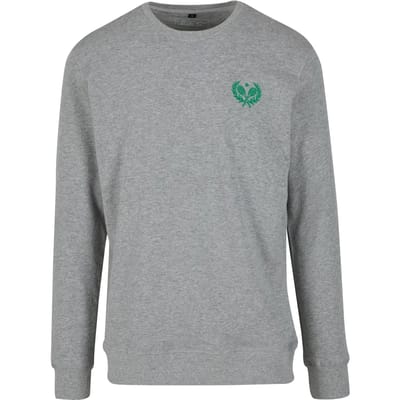 Mister Tee - Courtside Sports EMB Light Crewneck sweater/trui - XS - Grijs