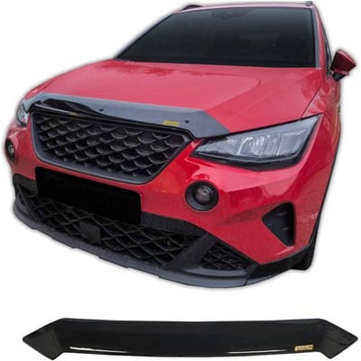 SCOUTT | Motorkap Deflector Bescherming Voor Seat Arona Vanaf 2017, Aerodynamisch, Eenvoudige Montage, Geen boren vereist