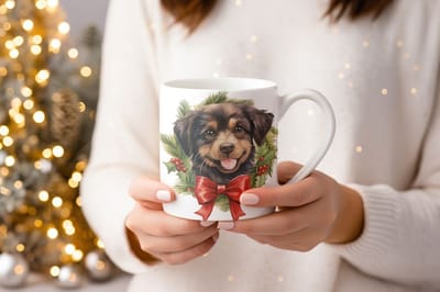 Beker cadeau voor haar of hem, kerst, verjaardag, honden liefhebber, zus, broer, vriendin, vriend, collega, moeder, vader, hond