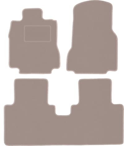 Beige veloursmatten voor: Mercedes Vaneo W414 minivan (2001-2005)