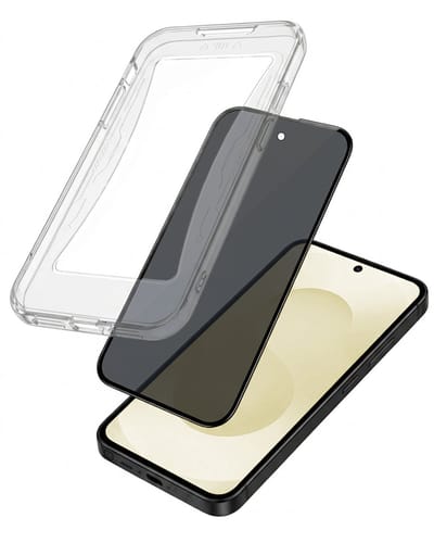 Anti-Spy Screenprotector - Geschikt voor Samsung Galaxy S25 Ultra - Met Installatie Kit - Flexibel Glas - Privacy Beschermglas - Tempered Glass - Screen Protector