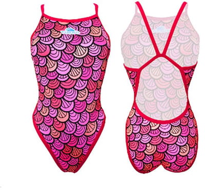 Turbo Mermaid Tail Zwemkleding Roze 5XL Vrouw