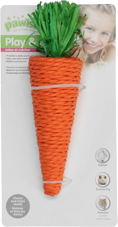 Lw Nibblers-Corn Husk Chews-Carrot