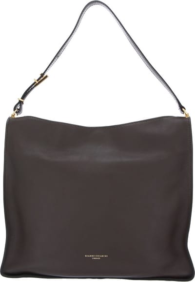 GIANNI CHIARINI Leren Schoudertas Renee Shoulderbag Congo Bruine