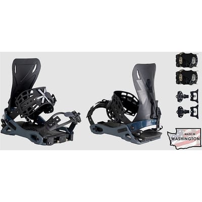 Karakoram Wayfinder + Splitboard Interface 2027 Splitboard Bindingen zwart