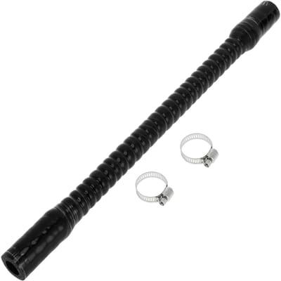 Dailygoods- Koelmiddelslang 16 mm ID - Zwarte Siliconenslang - 400 mm Lang - Meerlaags Weefsel - Bestand tegen Hoge Temperatuur - Maximale Druk 1 Mpa