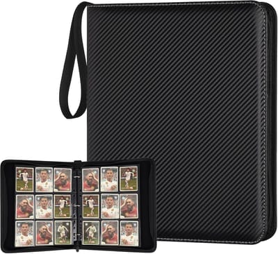 BOTC Verzamelmap - 9-vaks Premium rits- en verzamelkaartmap - 900 dubbelzijdige pocket - PU -Verzamelalbum -MTG, TCG, Sportkaarten