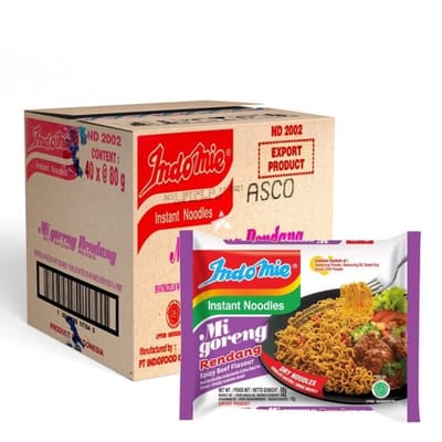 Indomie Instant Noedels/Noodles Mi goreng Spicy 8x5pak (40x70gr)