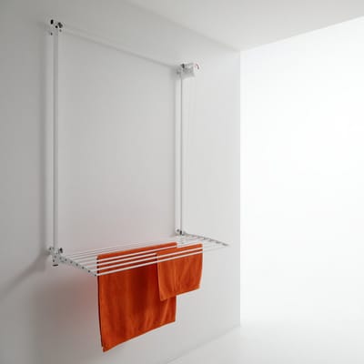 Foxydry Wall 88 cm White droogrek wandmontage -bediening rechts- - Witte kleur - 88 x 52 x 137 cm