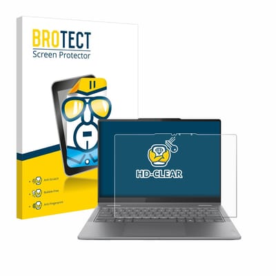 BROTECT - Screenprotector voor Lenovo Yoga 7i 2-in-1 Gen 10 14" - Folie Beschermfolie transparant