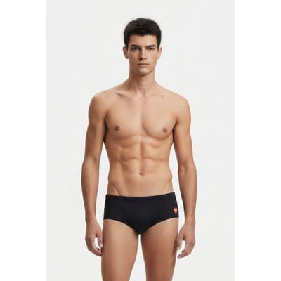 Arena Men's Crazy  Swim Low Waist Short P Black Multi Maat: 100 | Zwembroeken Outlet | Heren | Zwart